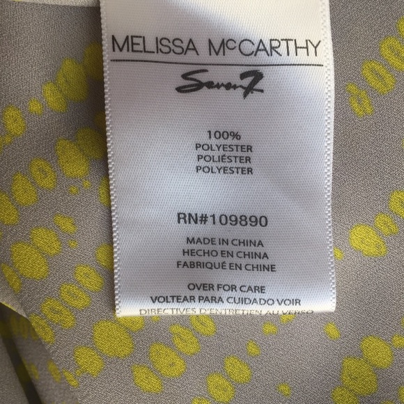 Seven Brand Melissa McCarthy Wrap Kimono Blouse - Picture 6 of 7